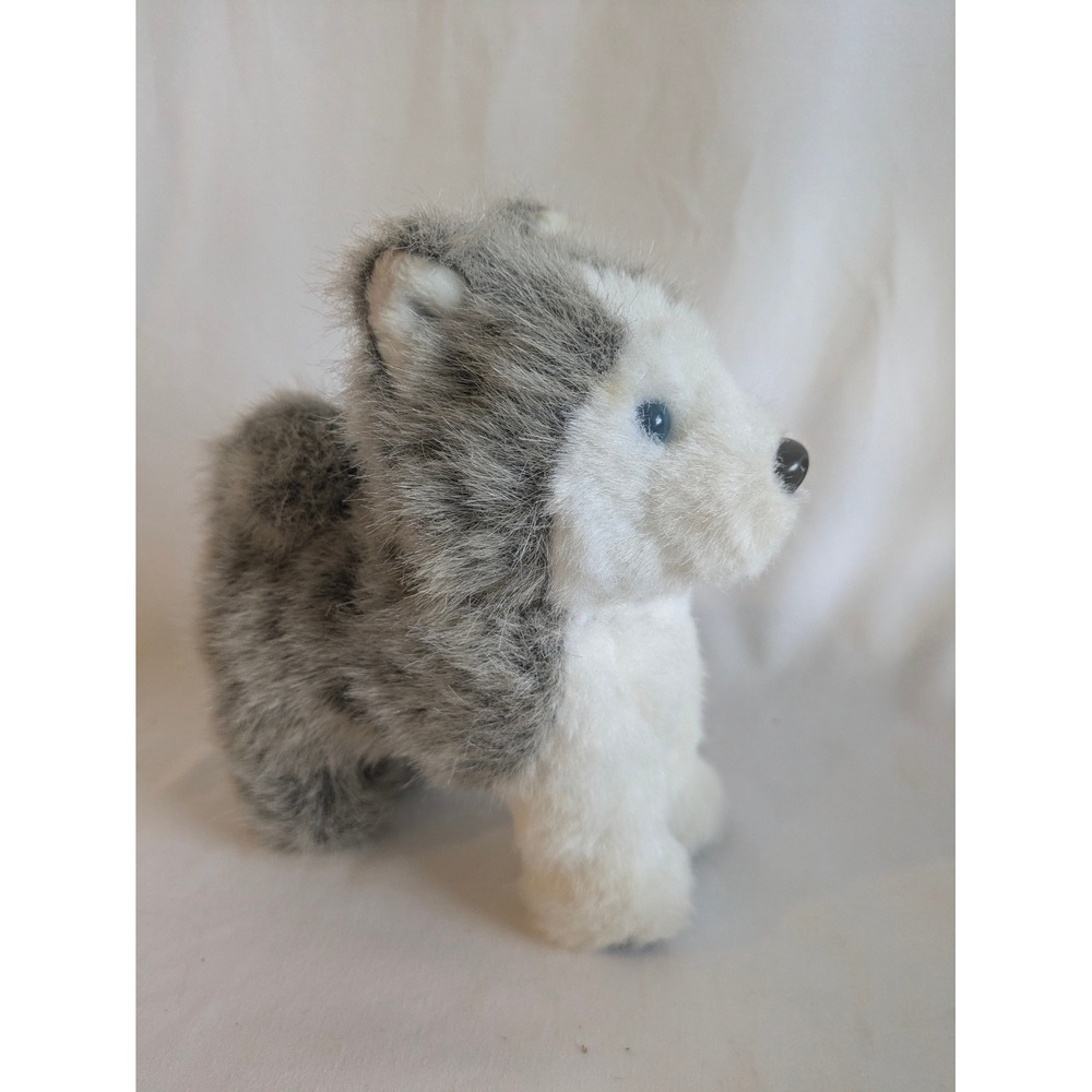American Girl Doll Husky Dog named Pepper Plush Stuffed Animal Toy Gray White - Picture 2 of 7